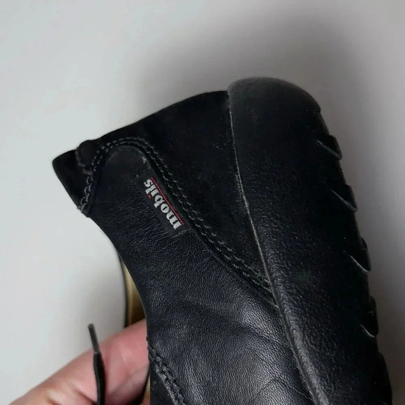 Mephisto Womens 10  Mobils Leather Lace Up Comfort Trainers Shoes - Picture 9 of 16